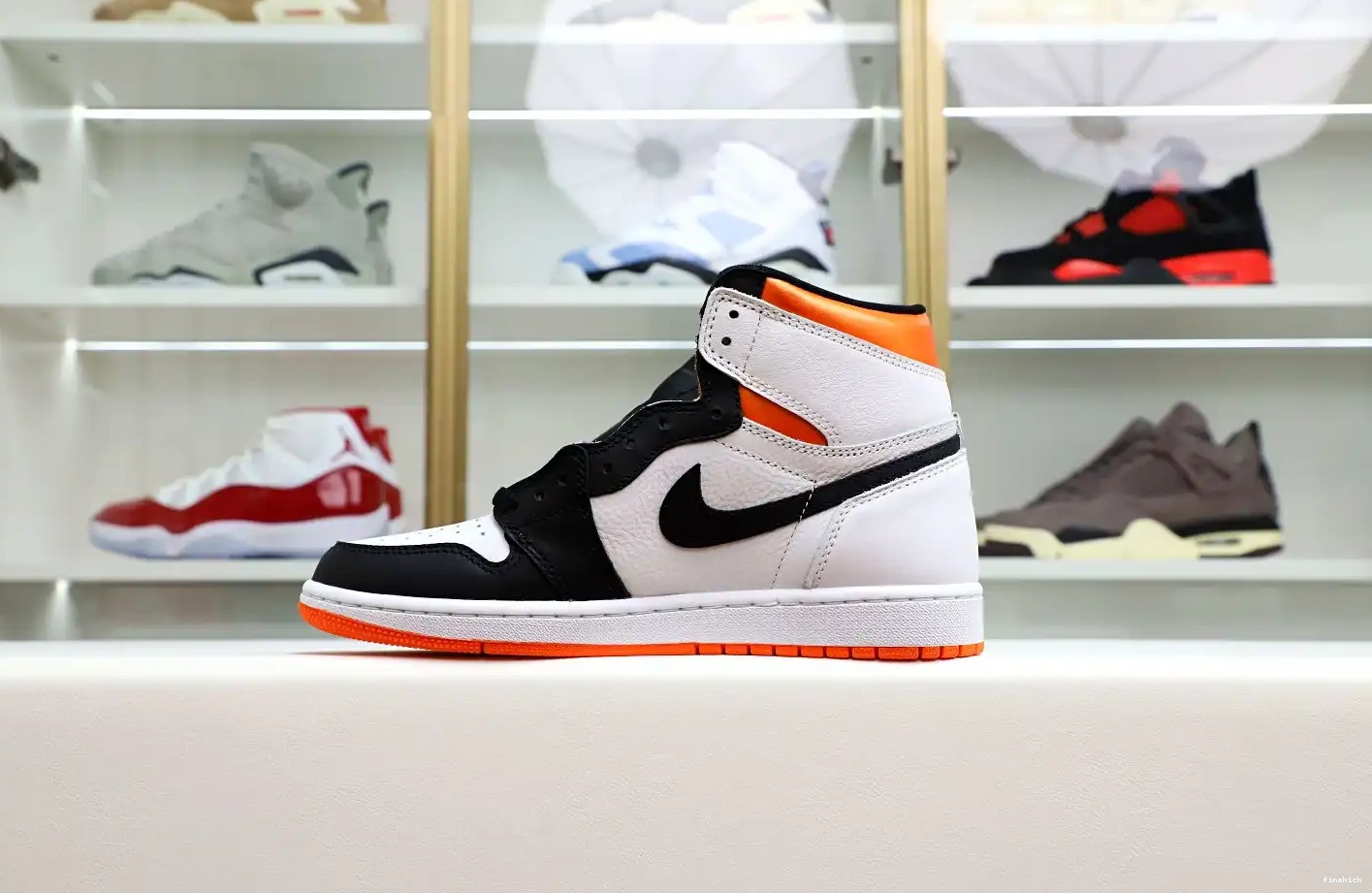 OG Electro Orange' Jordan High 1 Retro Air 0416